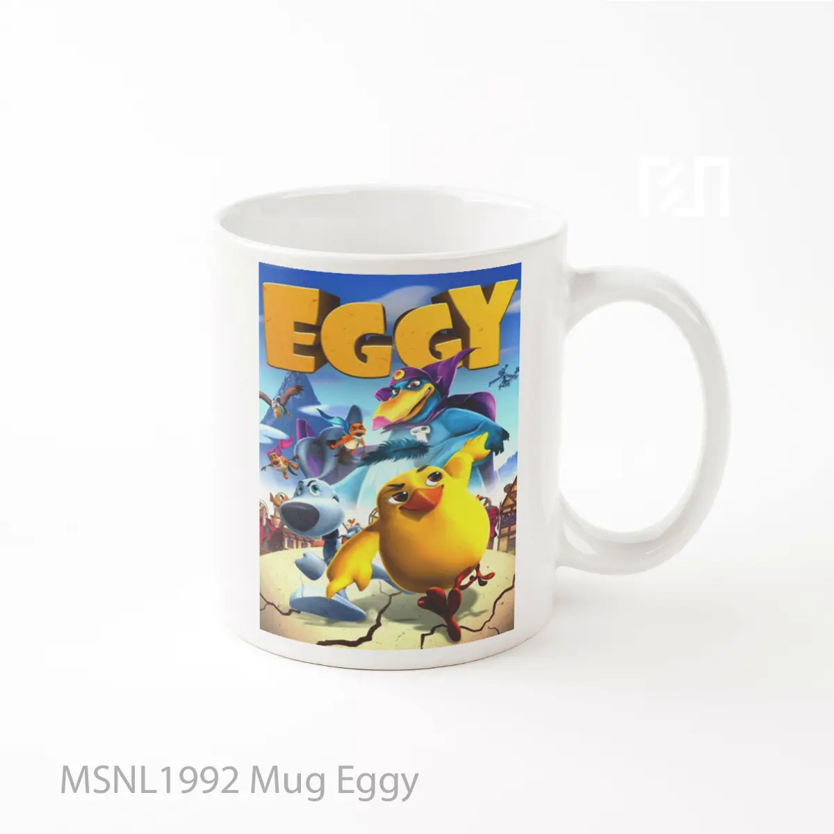 Mug Eggy Gelas Keramik Tema Film MSNL1992