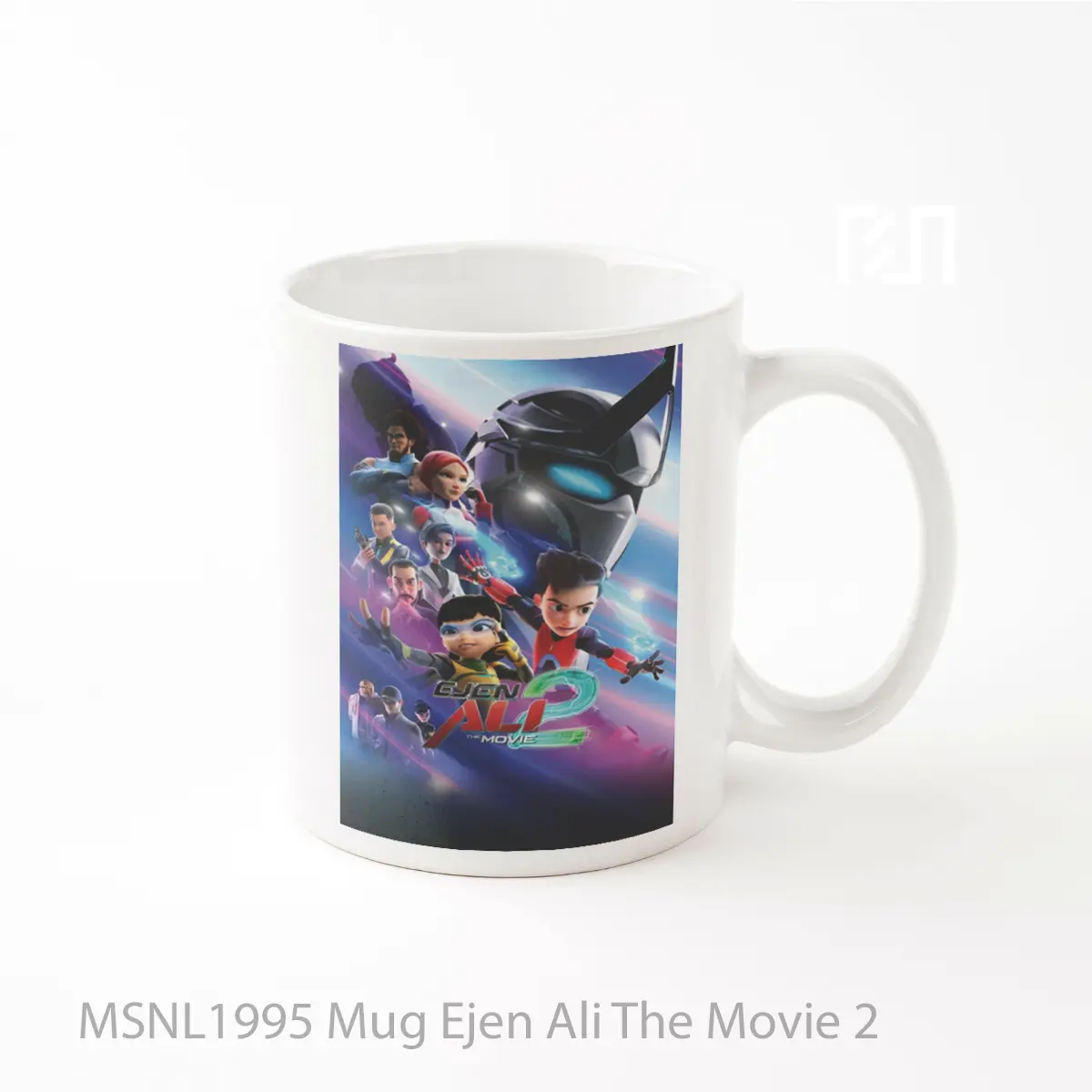 Mug Ejen Ali The Movie 2 Gelas Keramik Tema Film MSNL1995