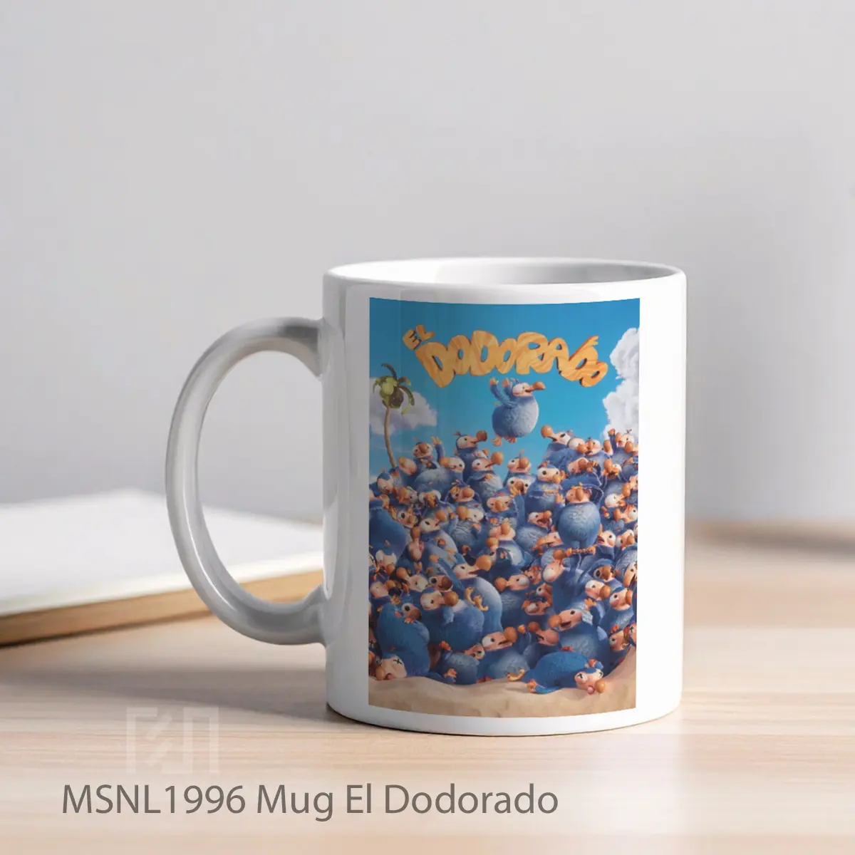 Mug El Dodorado Gelas Keramik Tema Film MSNL1996 - Tampak Kiri