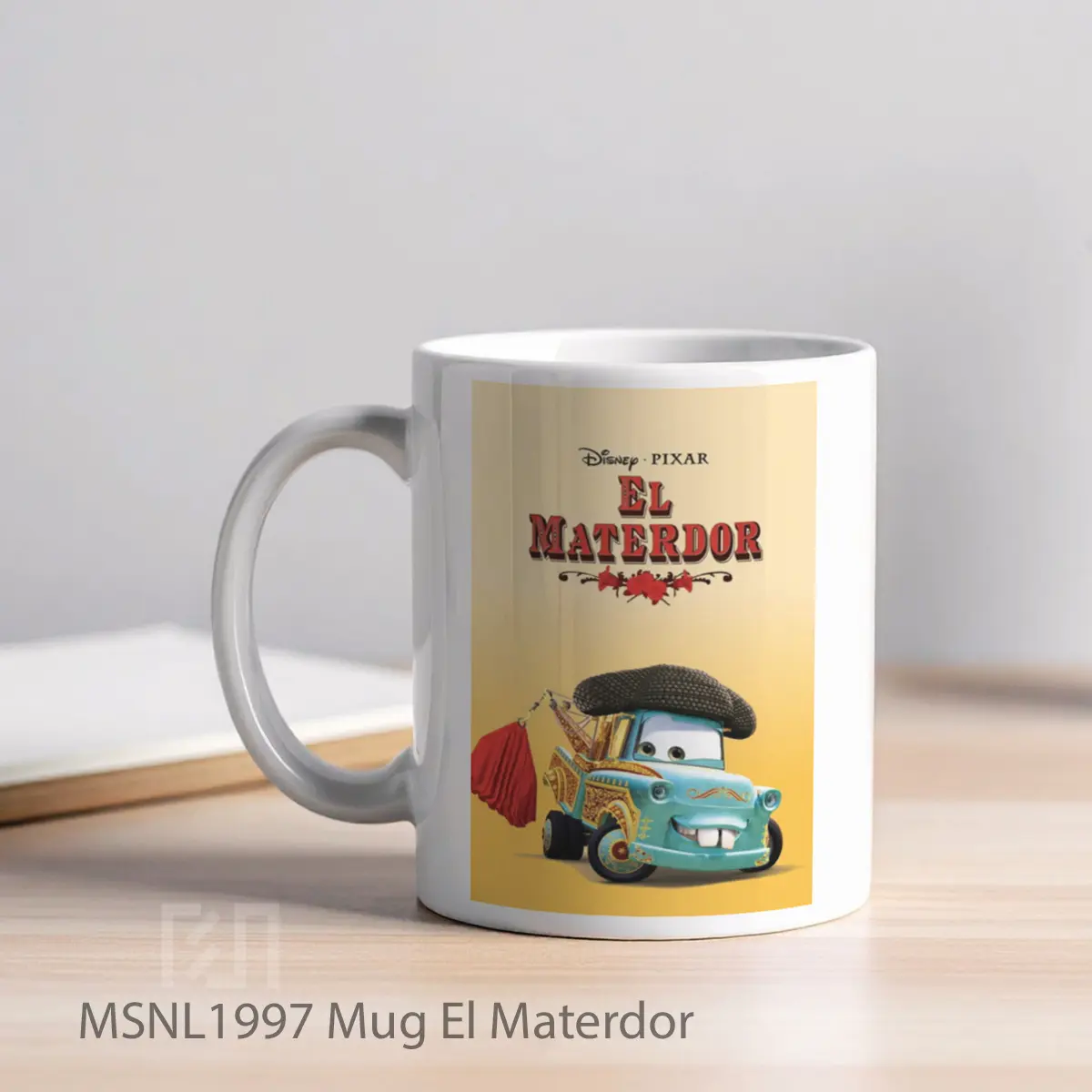 Mug El Materdor Gelas Keramik Tema Film MSNL1997 - Tampak Kiri