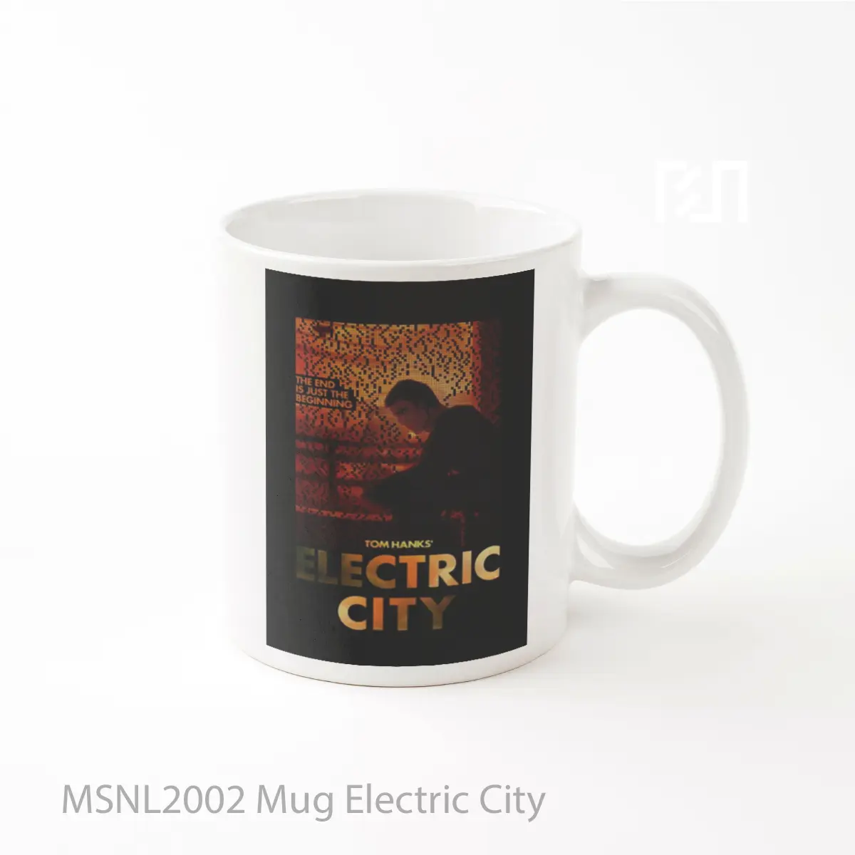 Mug Electric City Gelas Keramik Tema Film MSNL2002
