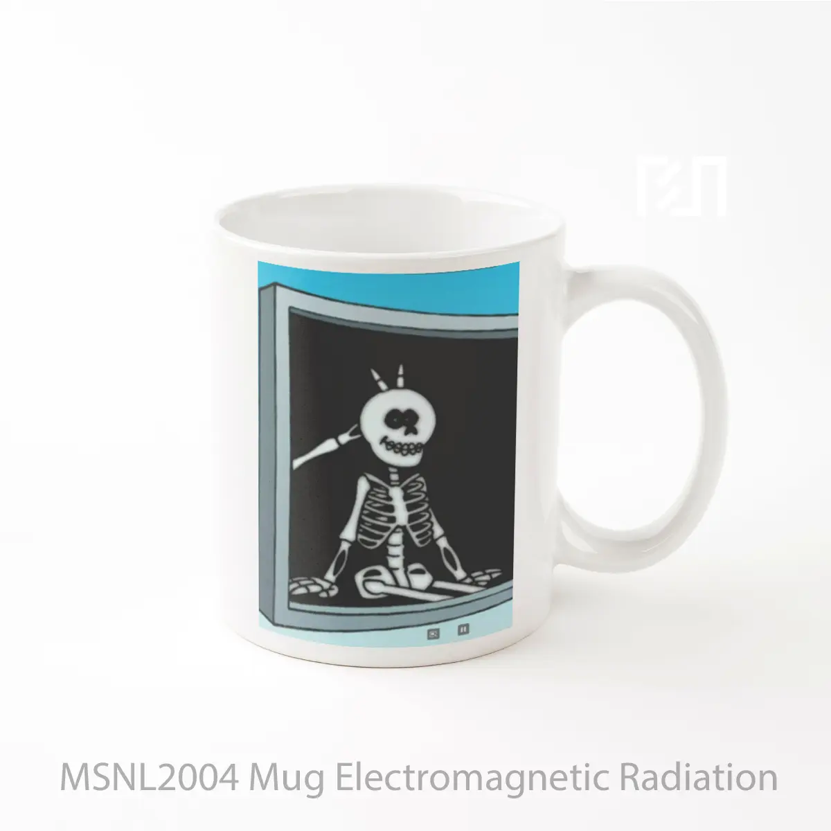 Mug Electromagnetic Radiation Gelas Keramik Tema Film MSNL2004