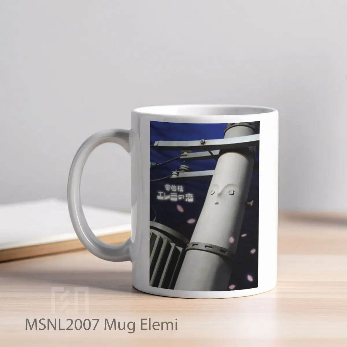 Mug Elemi Gelas Keramik Tema Film MSNL2007 - Tampak Kiri