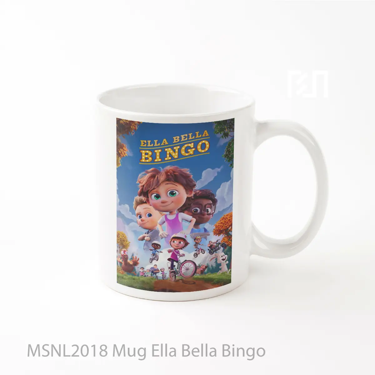 Mug Ella Bella Bingo Gelas Keramik Tema Film MSNL2018
