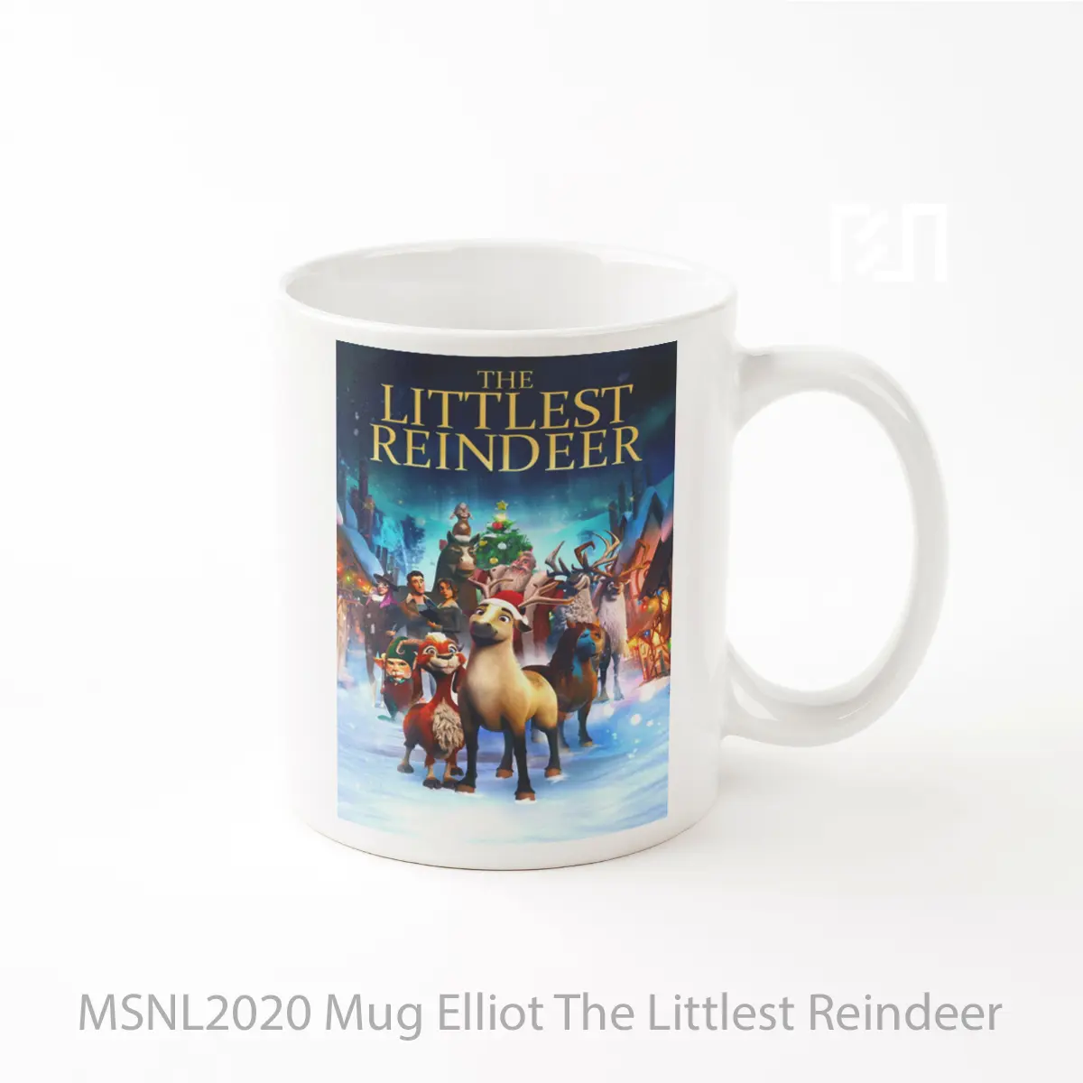 Mug Elliot The Littlest Reindeer Gelas Keramik Tema Film MSNL2020