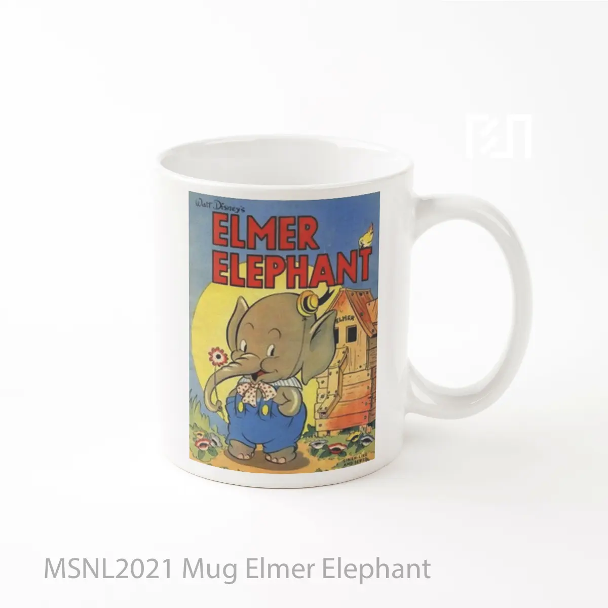 Mug Elmer Elephant Gelas Keramik Tema Film MSNL2021