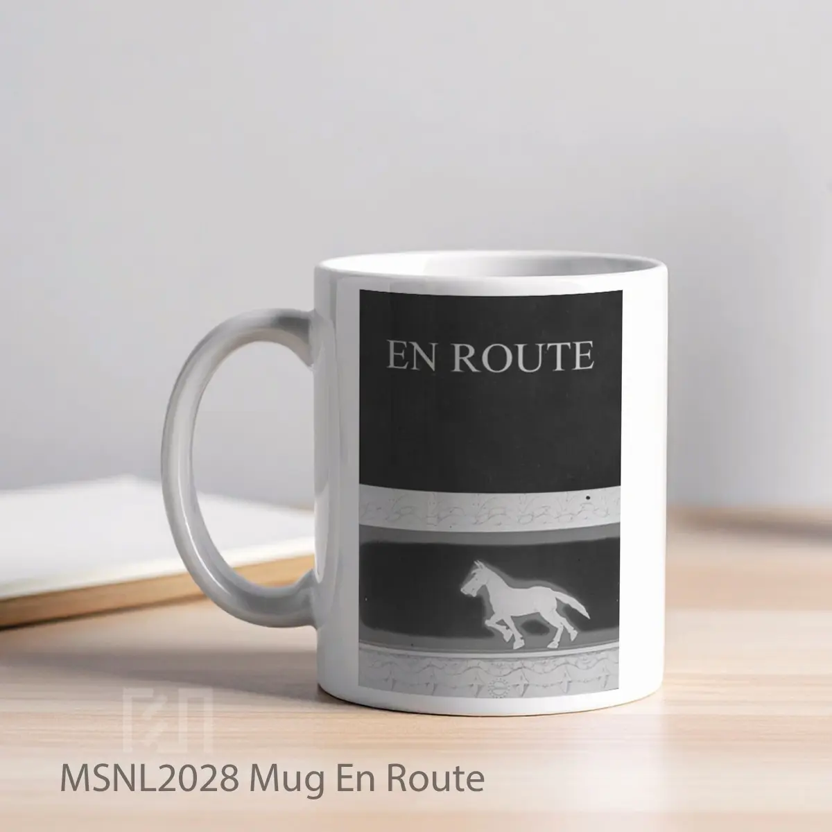 Mug En Route Gelas Keramik Tema Film MSNL2028 - Tampak Kiri