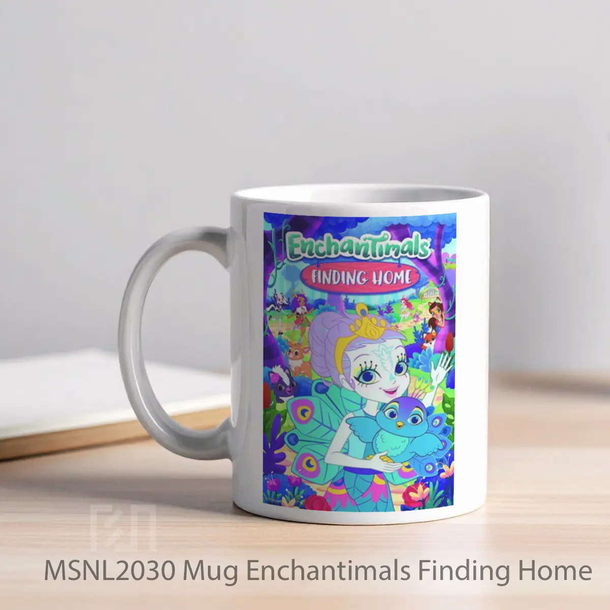 Mug Enchantimals Finding Home Gelas Keramik Tema Film MSNL2030 - Tampak Kiri