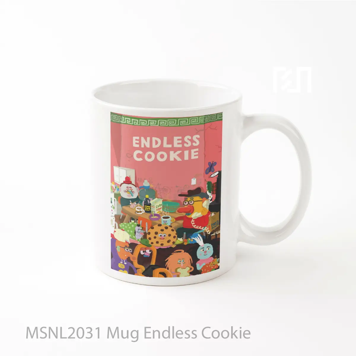 Mug Endless Cookie Gelas Keramik Tema Film MSNL2031