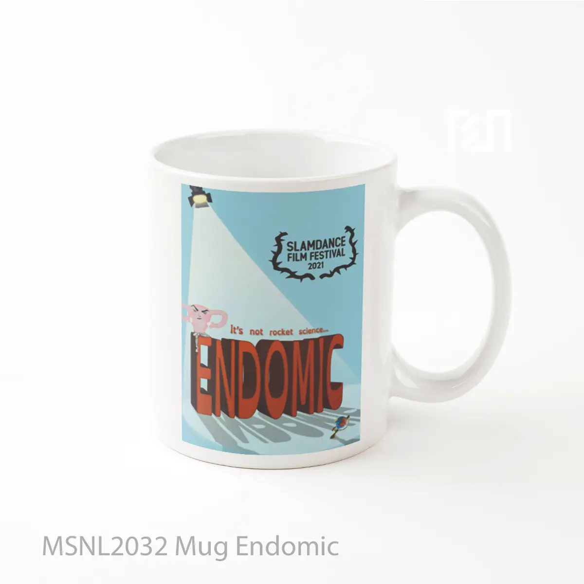 Mug Endomic Gelas Keramik Tema Film MSNL2032