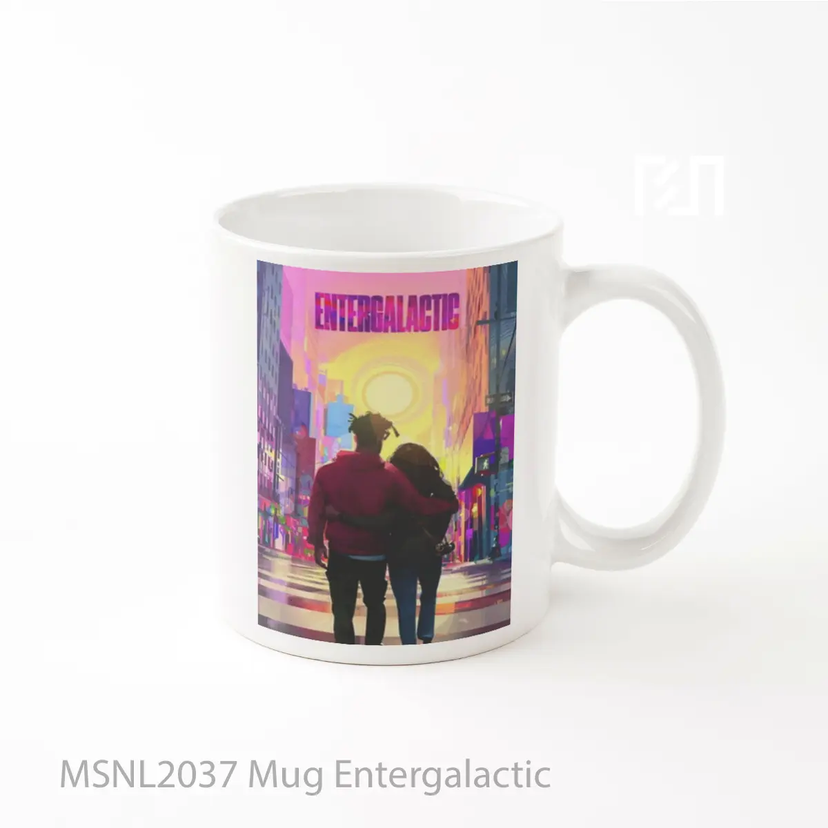 Mug Entergalactic Gelas Keramik Tema Film MSNL2037
