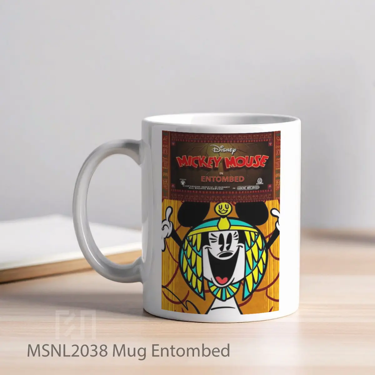 Mug Entombed Gelas Keramik Tema Film MSNL2038 - Tampak Kiri