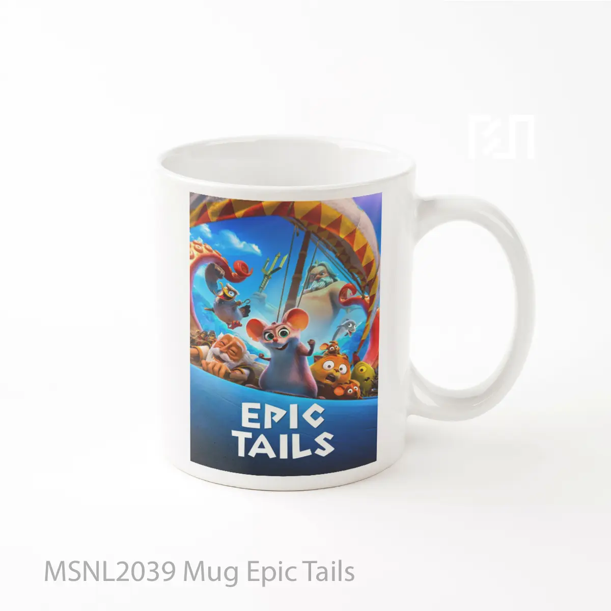 Mug Epic Tails Gelas Keramik Tema Film MSNL2039