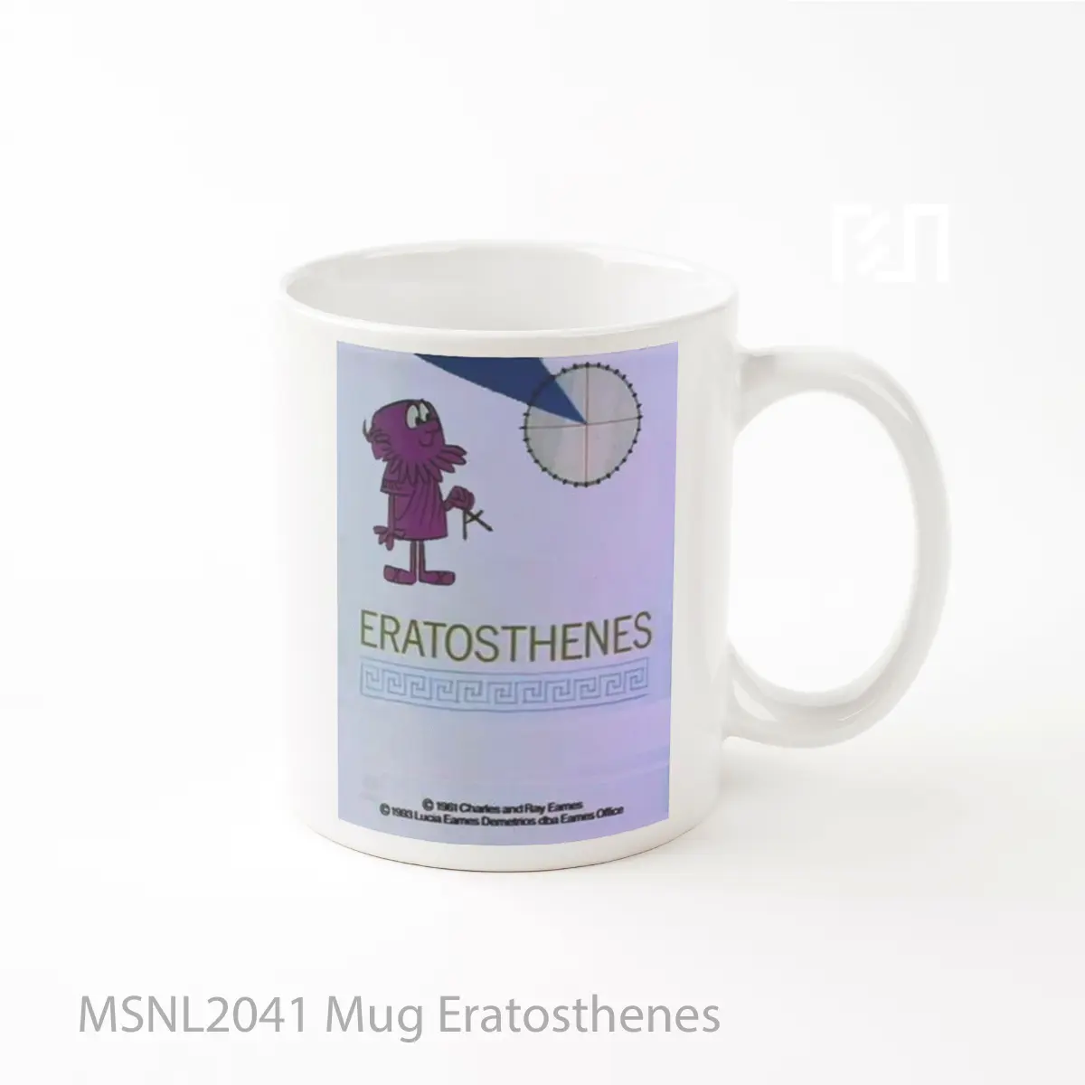 Mug Eratosthenes Gelas Keramik Tema Film MSNL2041