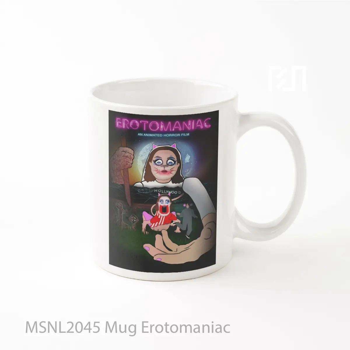 Mug Erotomaniac Gelas Keramik Tema Film MSNL2045