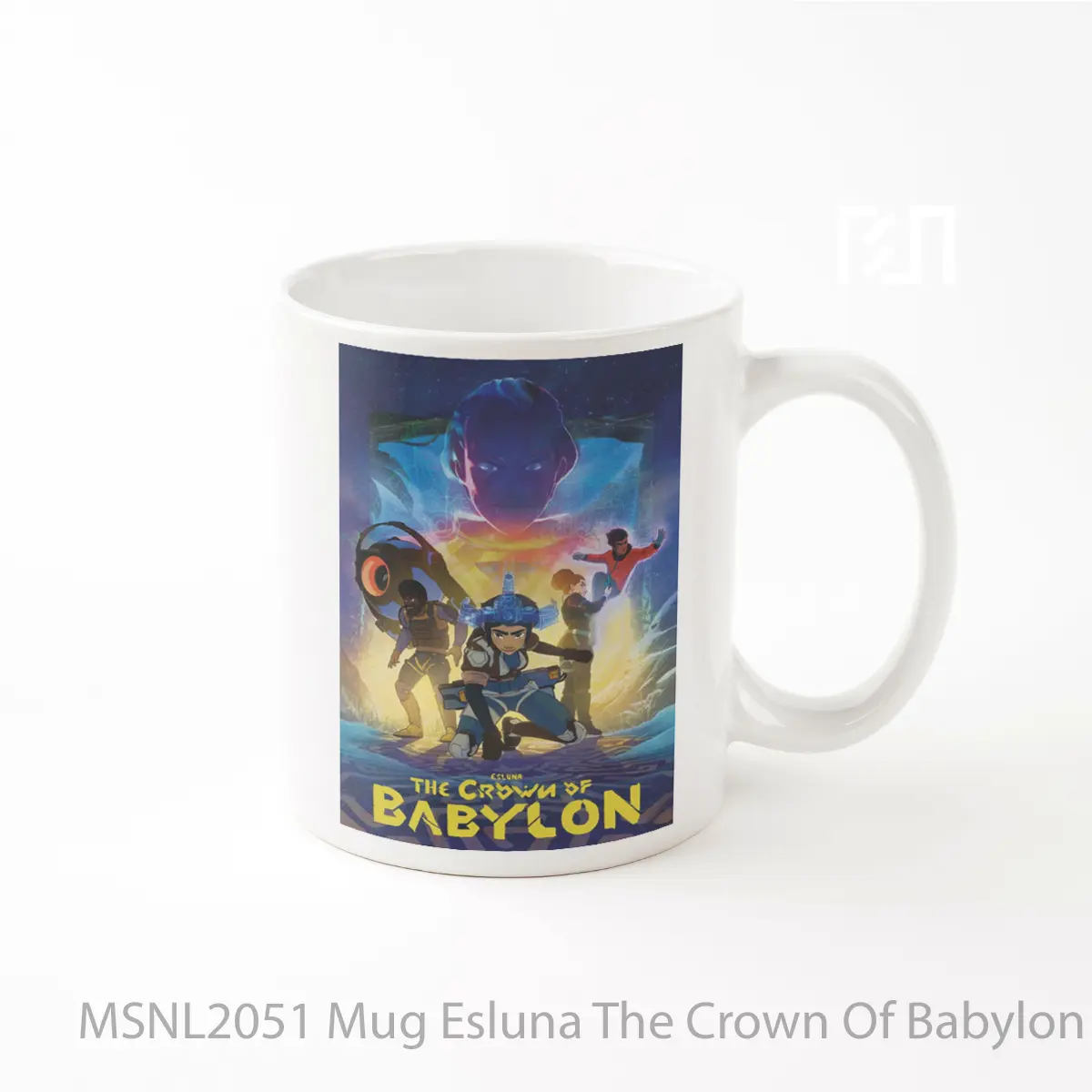 Mug Esluna The Crown Of Babylon Gelas Keramik Tema Film MSNL2051