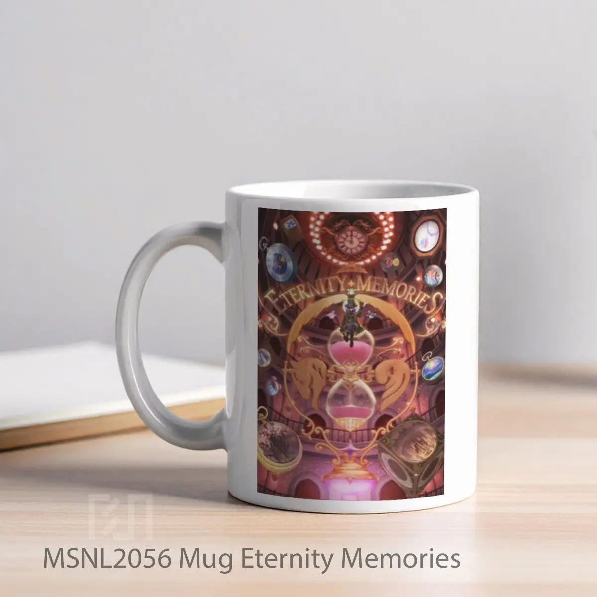 Mug Eternity Memories Gelas Keramik Tema Film MSNL2056 - Tampak Kiri