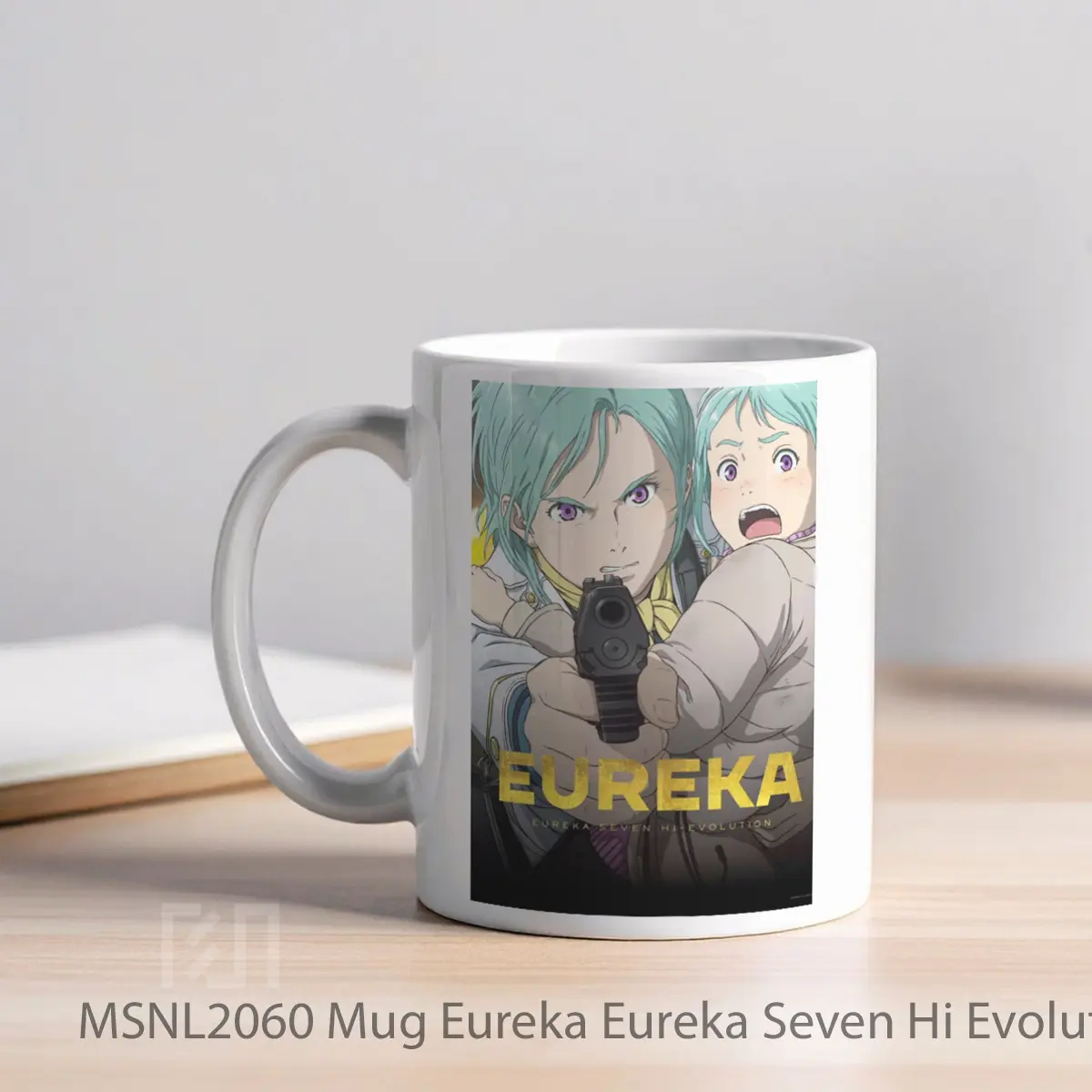 Mug Eureka Eureka Seven Hi Evolution Gelas Keramik Tema Film MSNL2060 - Tampak Kiri