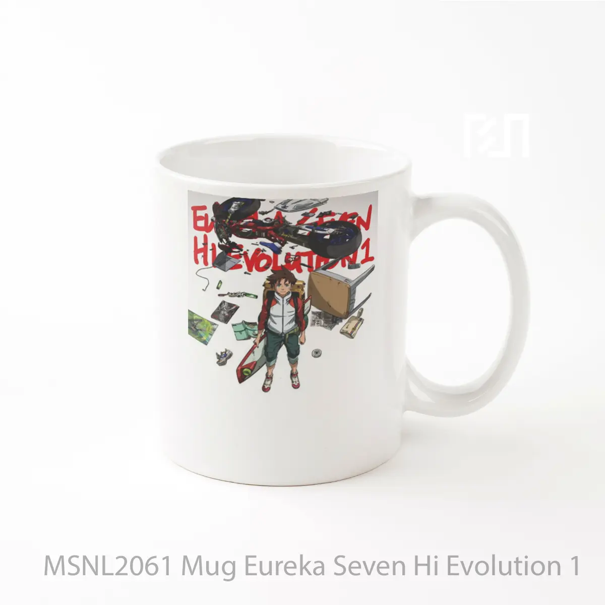Mug Eureka Seven Hi Evolution 1 Gelas Keramik Tema Film MSNL2061