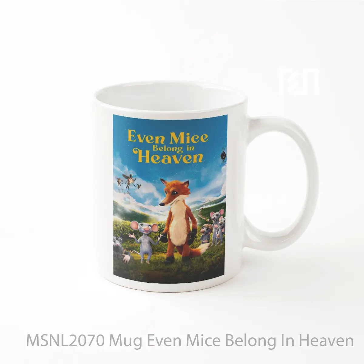 Mug Even Mice Belong In Heaven Gelas Keramik Tema Film MSNL2070