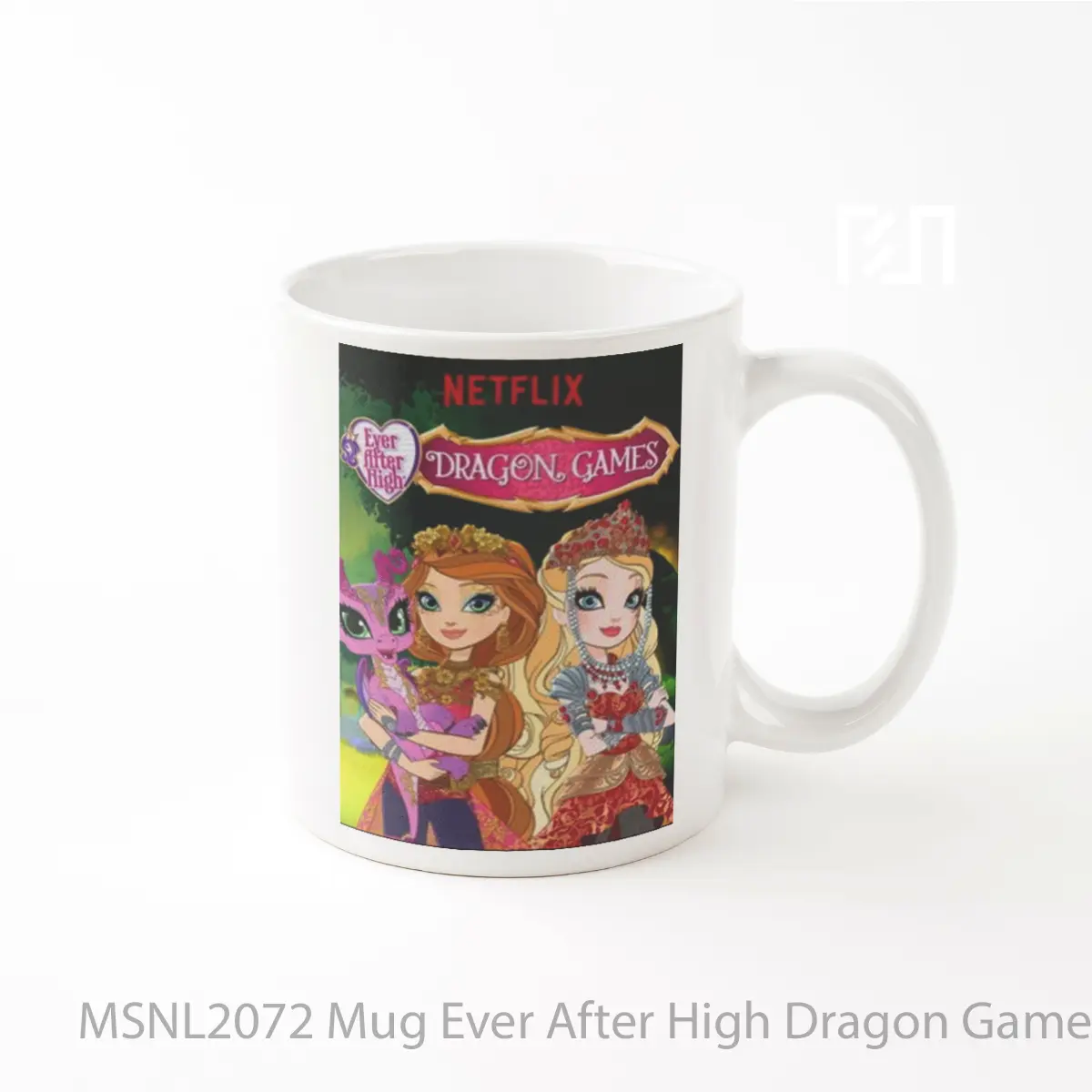 Mug Ever After High Dragon Games Gelas Keramik Tema Film MSNL2072