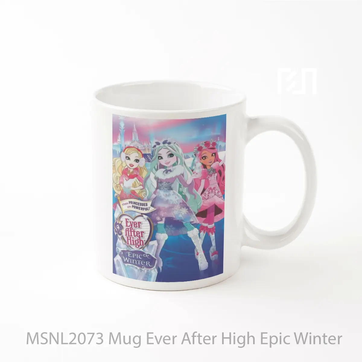 Mug Ever After High Epic Winter Gelas Keramik Tema Film MSNL2073