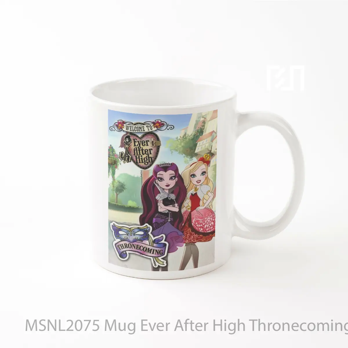 Mug Ever After High Thronecoming Gelas Keramik Tema Film MSNL2075
