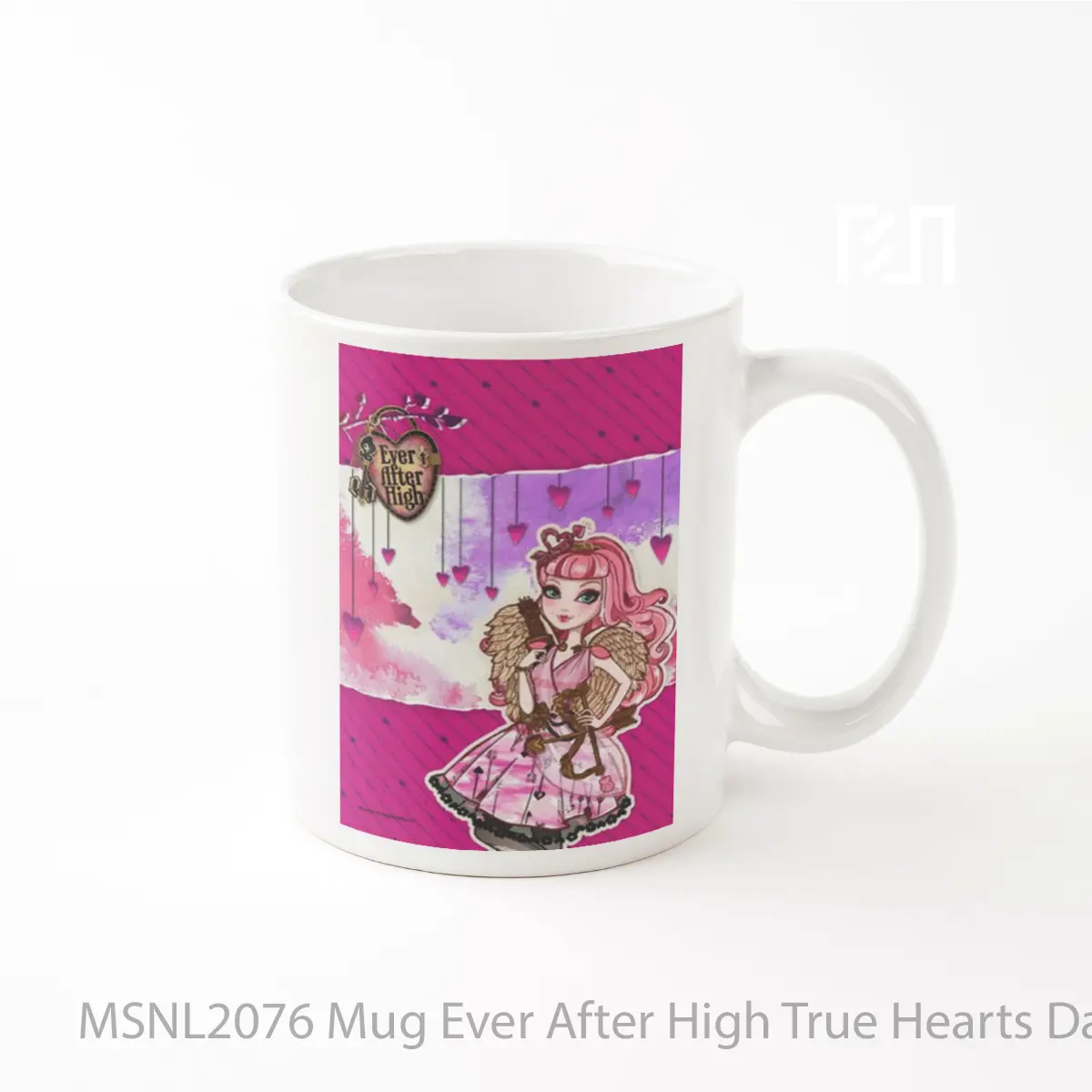 Mug Ever After High True Hearts Day Gelas Keramik Tema Film MSNL2076
