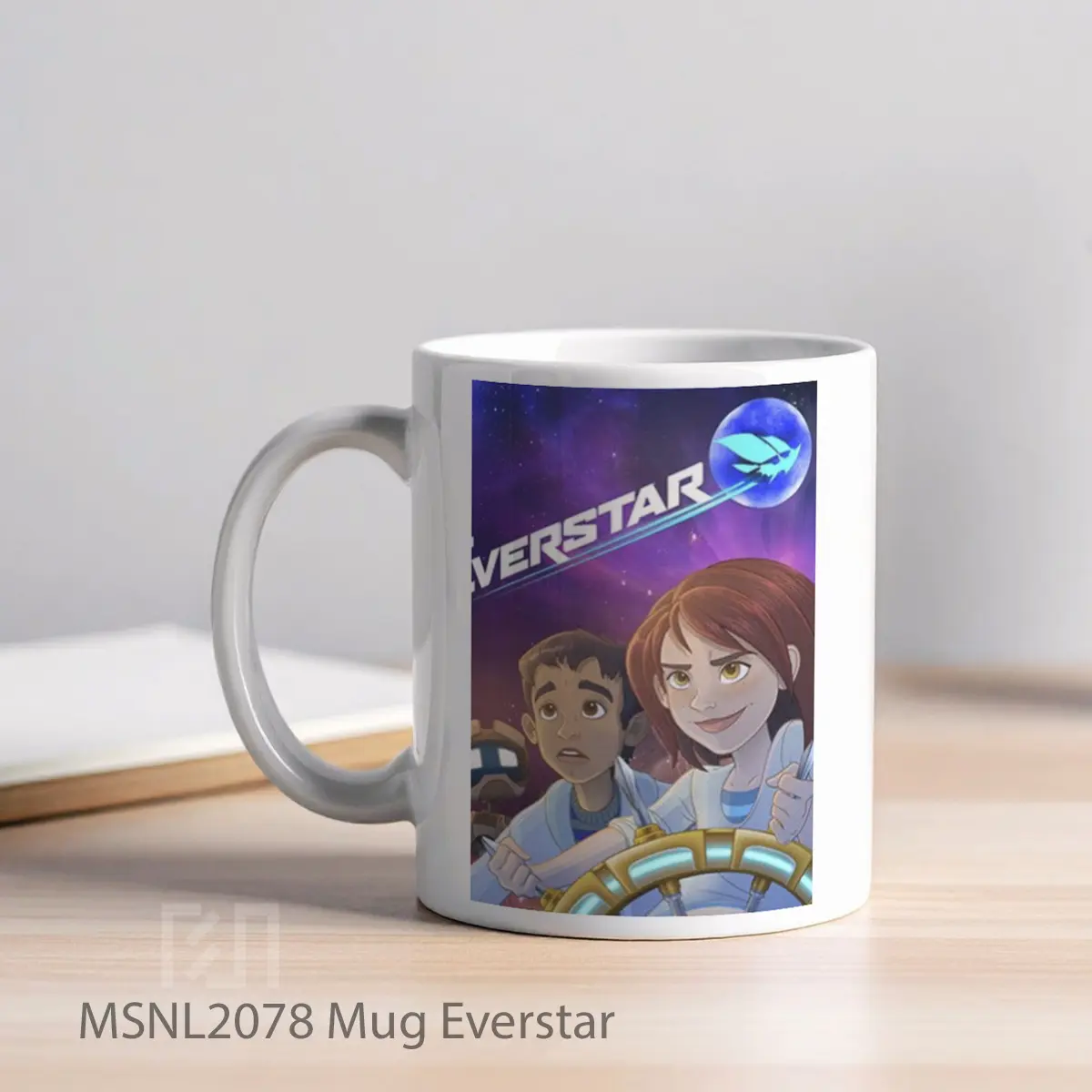 Mug Everstar Gelas Keramik Tema Film MSNL2078 - Tampak Kiri