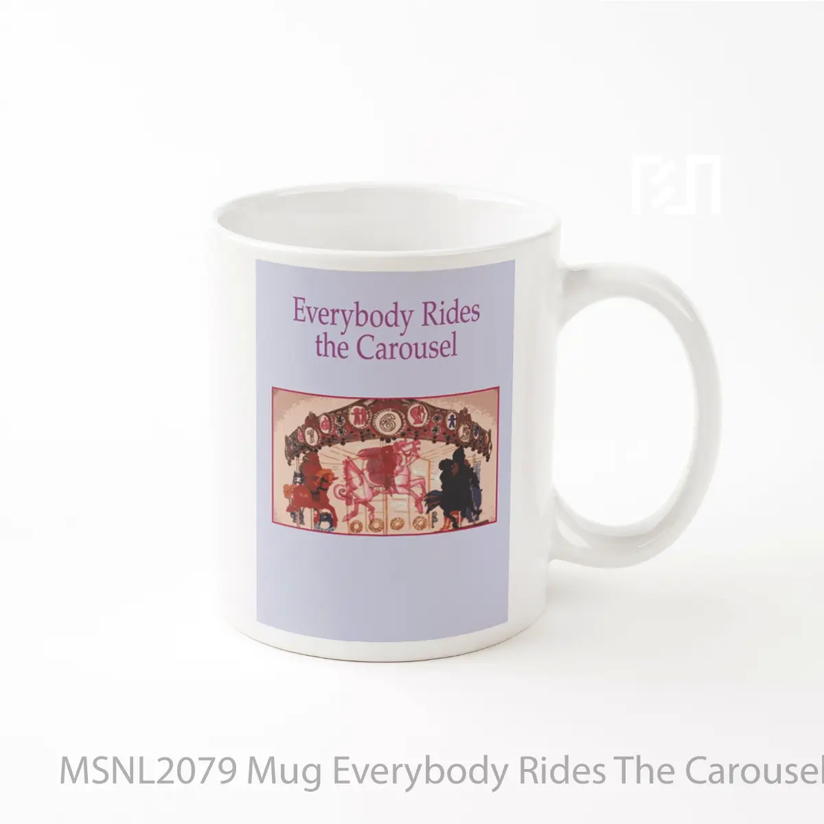 Mug Everybody Rides The Carousel Gelas Keramik Tema Film MSNL2079