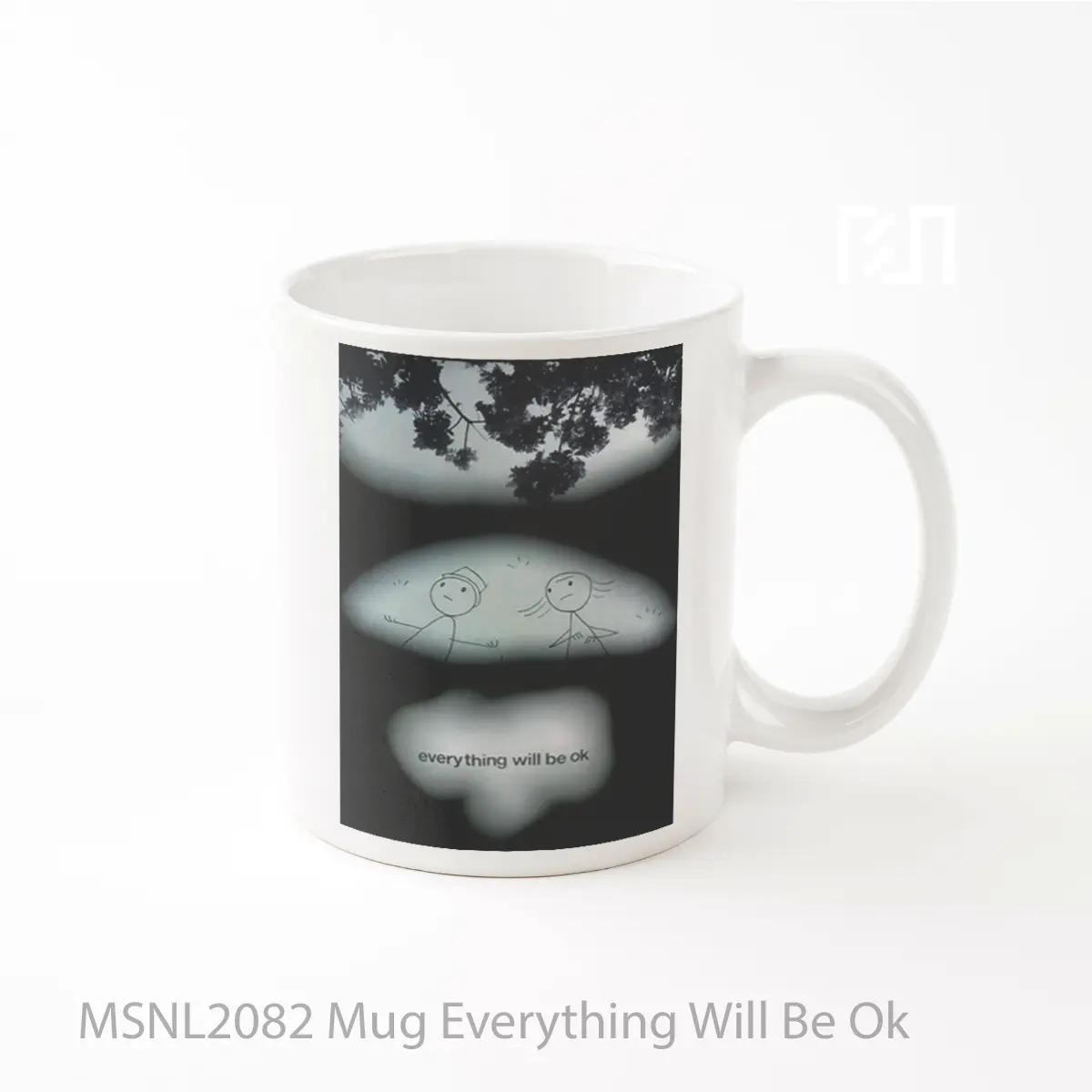 Mug Everything Will Be Ok Gelas Keramik Tema Film MSNL2082