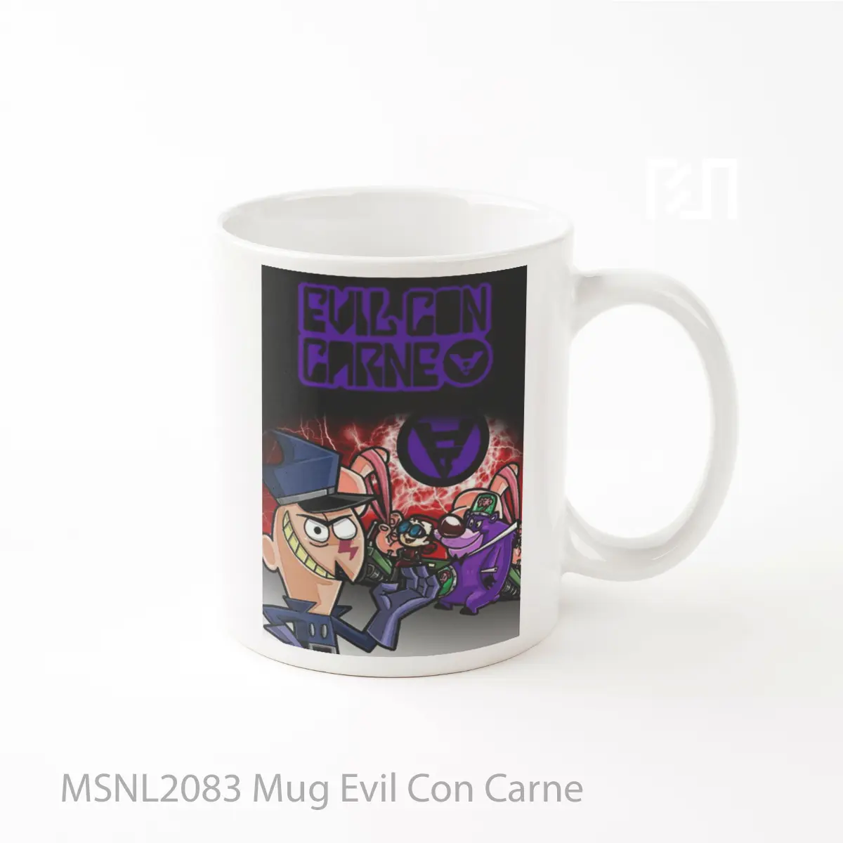 Mug Evil Con Carne Gelas Keramik Tema Film MSNL2083