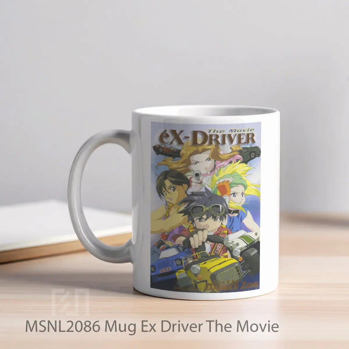 Mug Ex Driver The Movie Gelas Keramik Tema Film MSNL2086 - Tampak Kiri