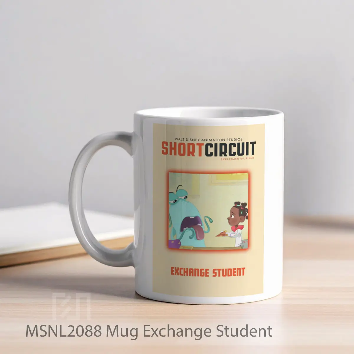 Mug Exchange Student Gelas Keramik Tema Film MSNL2088 - Tampak Kiri