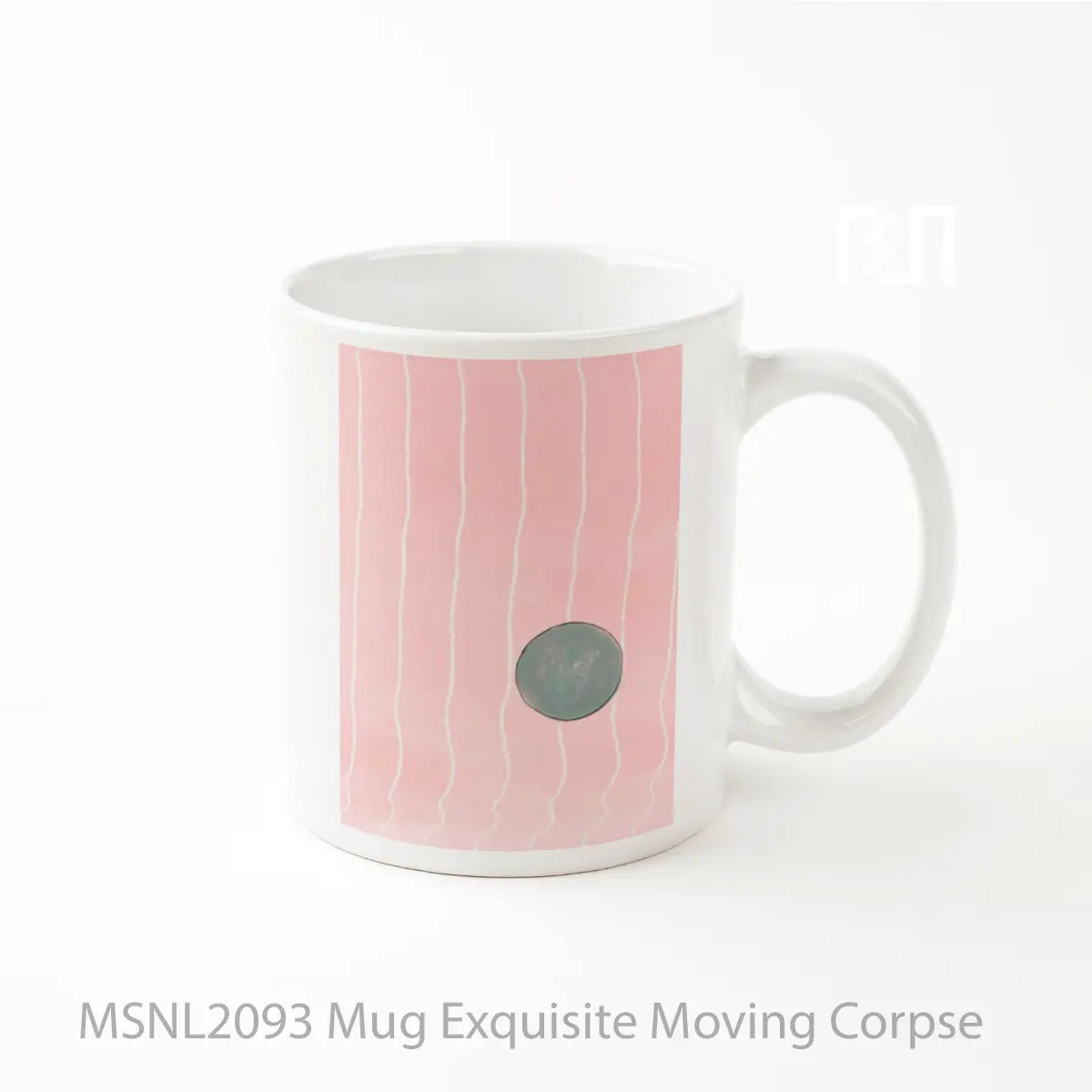 Mug Exquisite Moving Corpse Gelas Keramik Tema Film MSNL2093