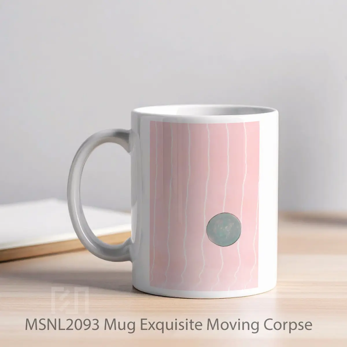 Mug Exquisite Moving Corpse Gelas Keramik Tema Film MSNL2093 - Tampak Kiri