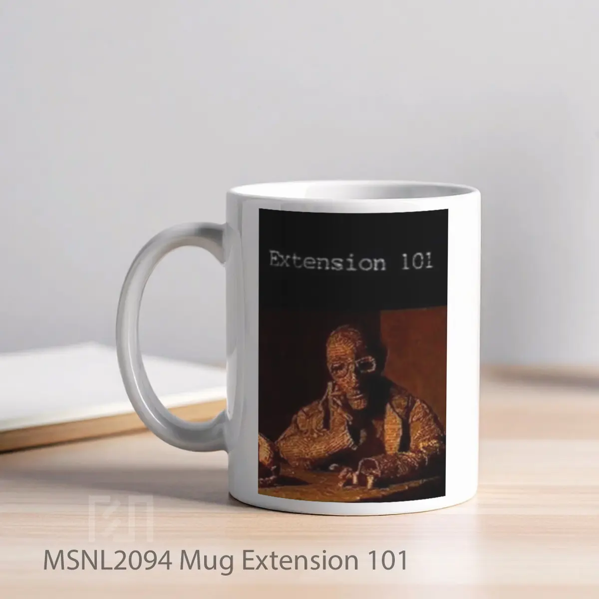 Mug Extension 101 Gelas Keramik Tema Film MSNL2094 - Tampak Kiri