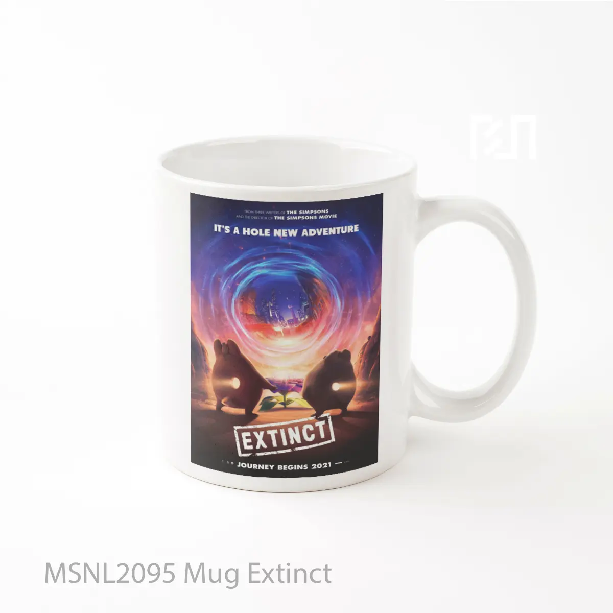 Mug Extinct Gelas Keramik Tema Film MSNL2095