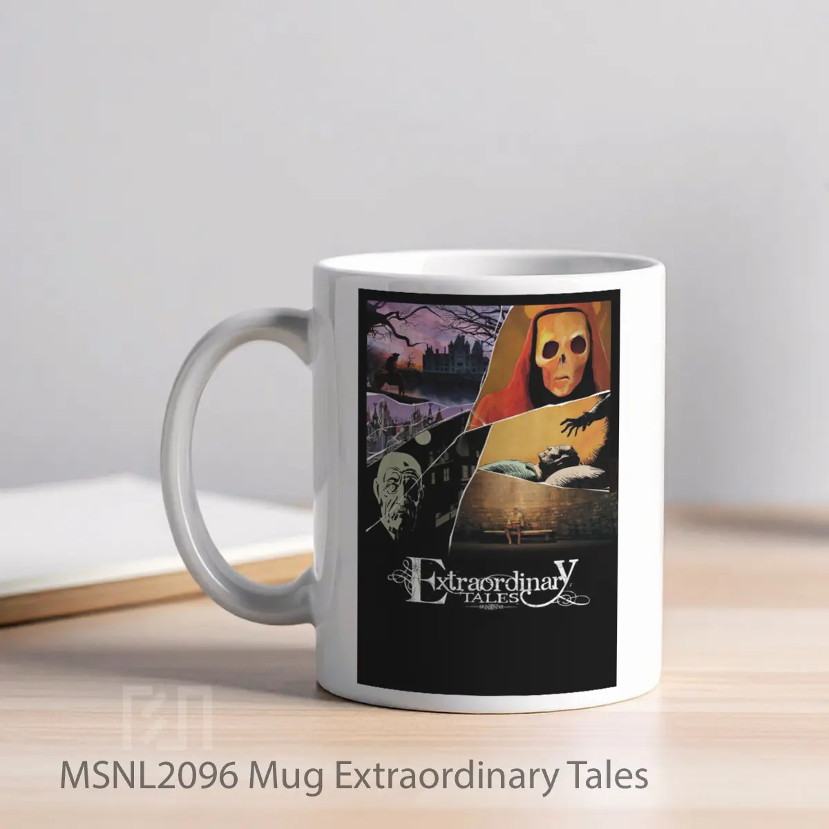 Mug Extraordinary Tales Gelas Keramik Tema Film MSNL2096 - Tampak Kiri