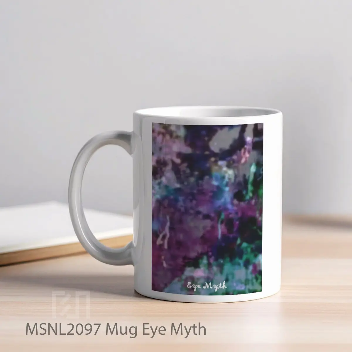 Mug Eye Myth Gelas Keramik Tema Film MSNL2097 - Tampak Kiri