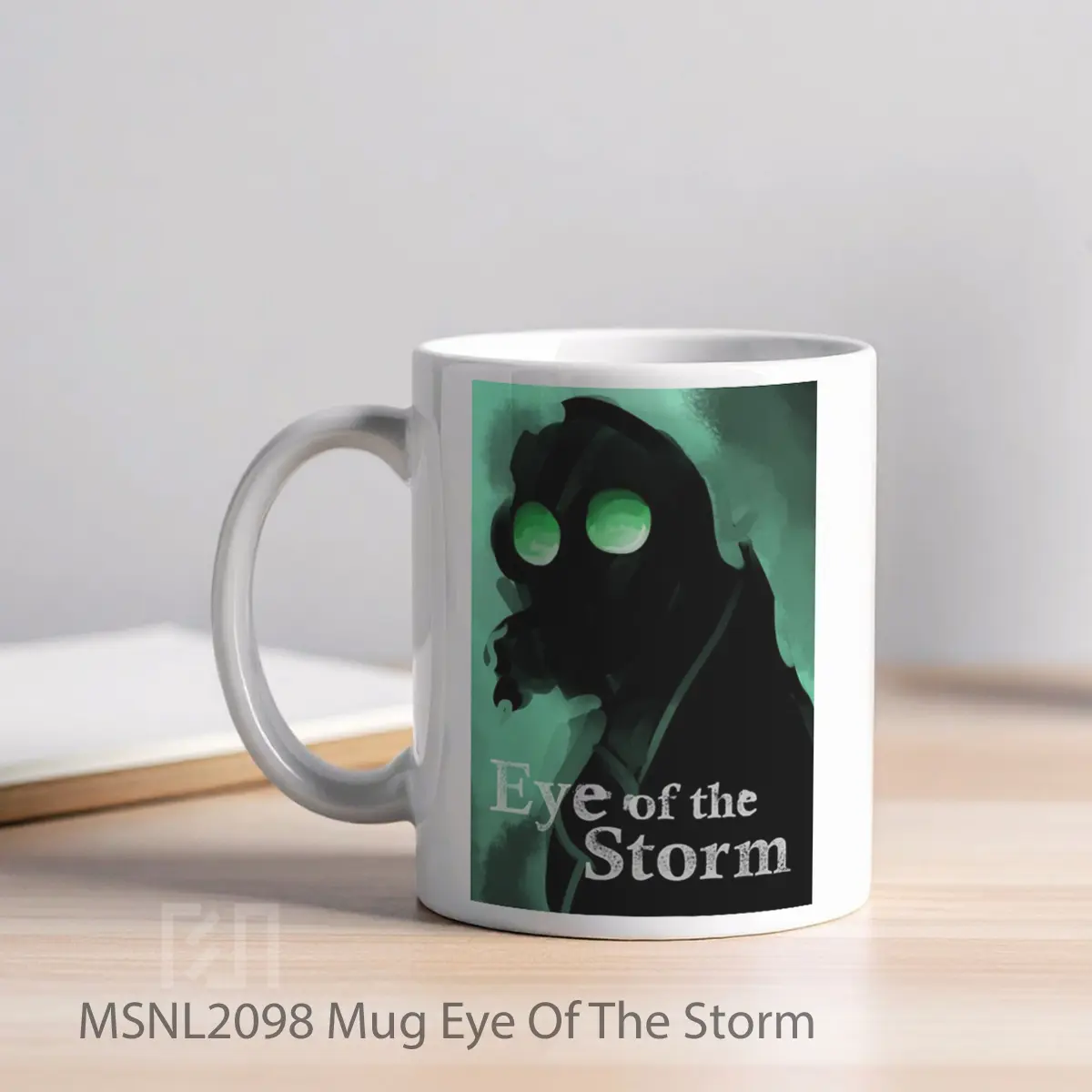 Mug Eye Of The Storm Gelas Keramik Tema Film MSNL2098 - Tampak Kiri