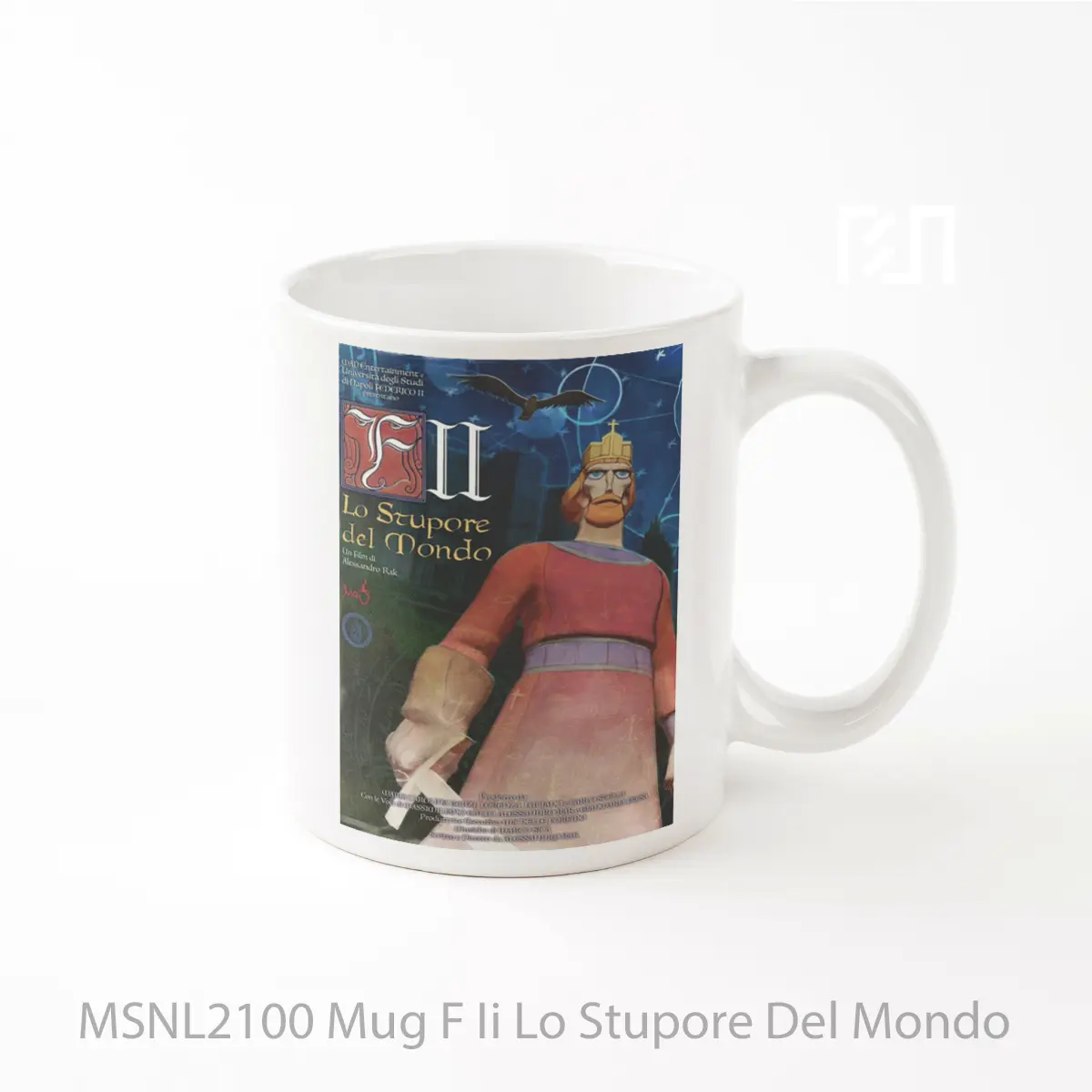 Mug F Ii Lo Stupore Del Mondo Gelas Keramik Tema Film MSNL2100