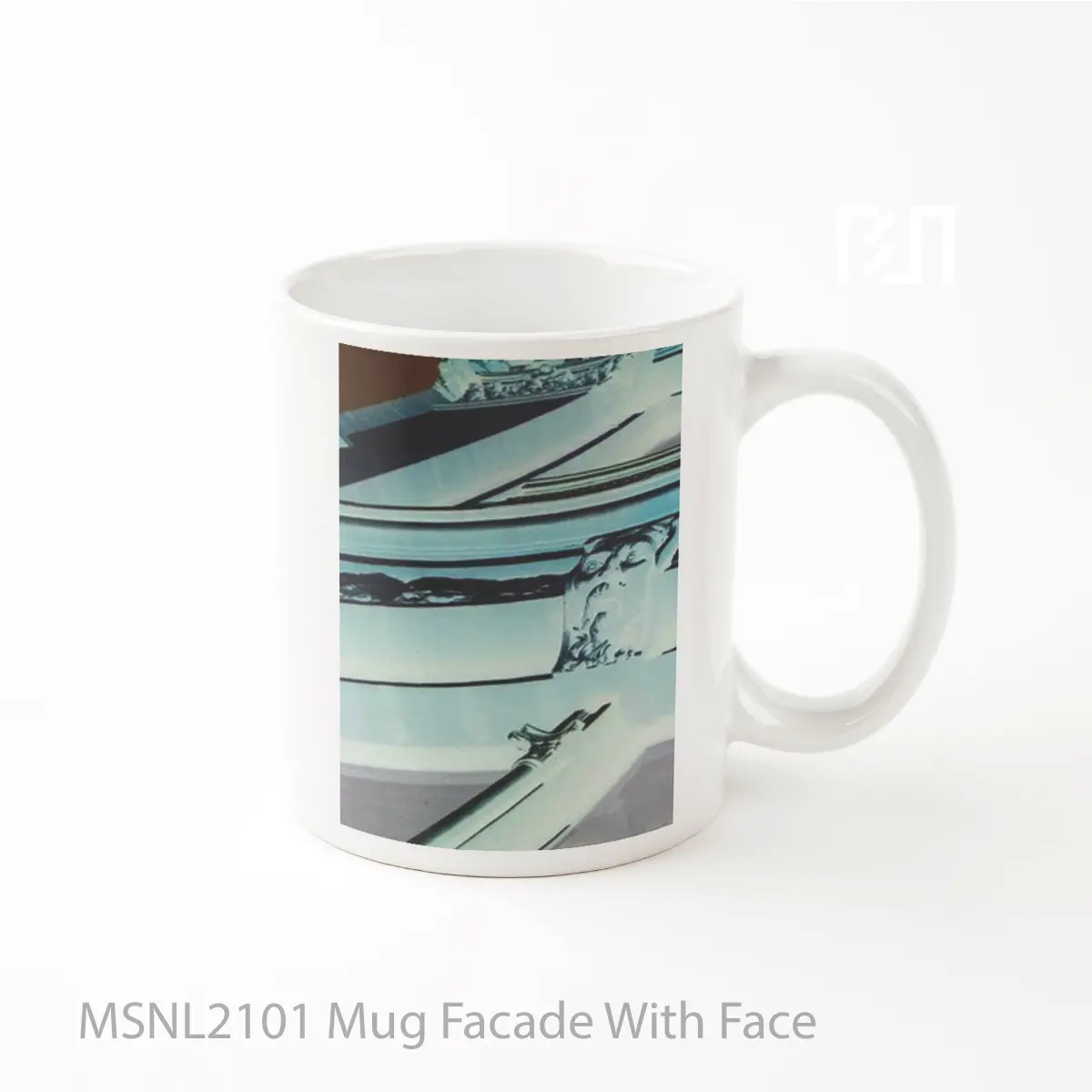 Mug Facade With Face Gelas Keramik Tema Film MSNL2101