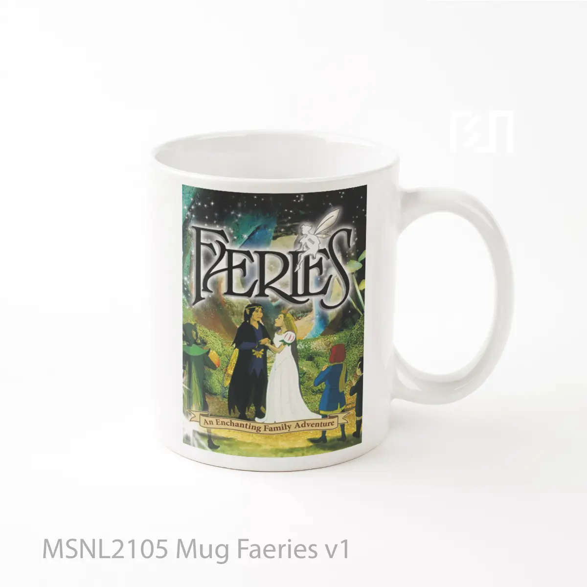 Mug Faeries V1 Gelas Keramik Tema Film MSNL2105