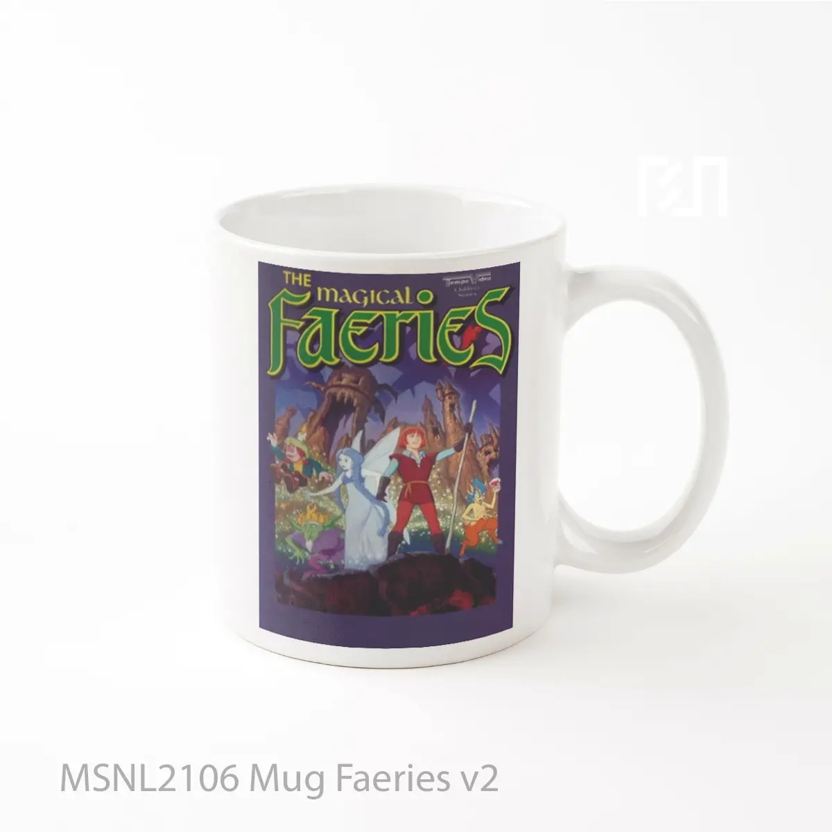 Mug Faeries V2 Gelas Keramik Tema Film MSNL2106