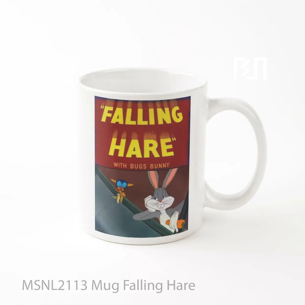 Mug Falling Hare Gelas Keramik Tema Film MSNL2113