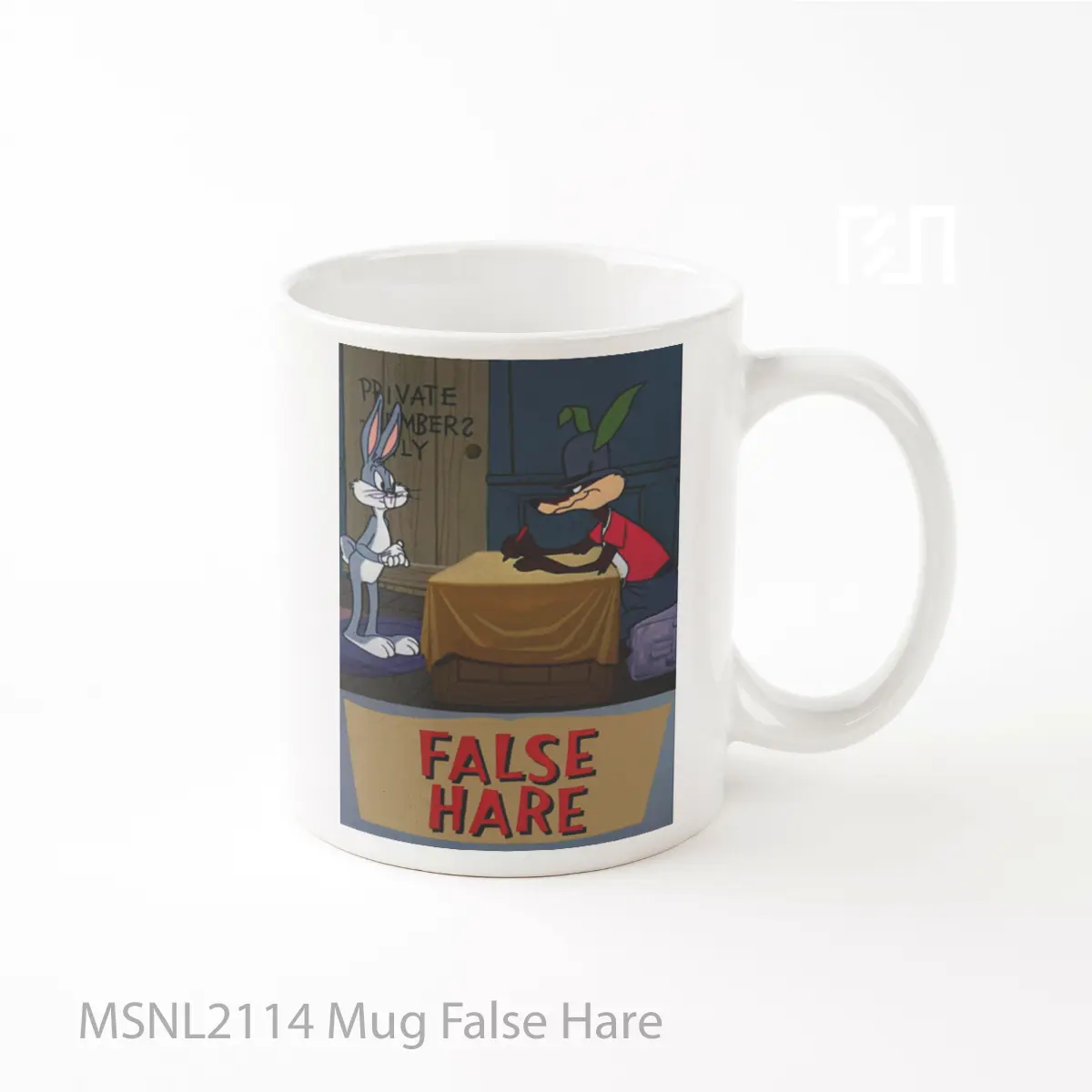 Mug False Hare Gelas Keramik Tema Film MSNL2114