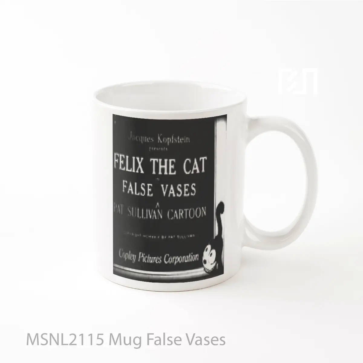 Mug False Vases Gelas Keramik Tema Film MSNL2115