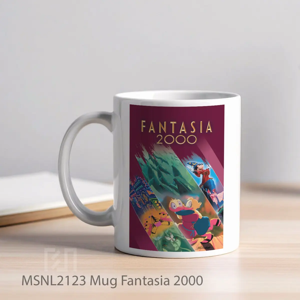 Mug Fantasia 2000 Gelas Keramik Tema Film MSNL2123 - Tampak Kiri