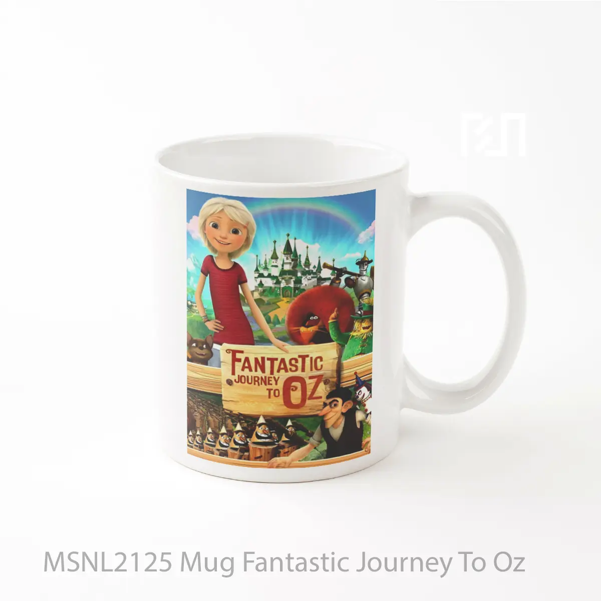 Mug Fantastic Journey To Oz Gelas Keramik Tema Film MSNL2125